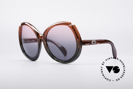 Christian Dior D11 Riesige 70er Brille, RIESENGROSS; typisch 70er & echte Modegeschichte, Passend für Damen