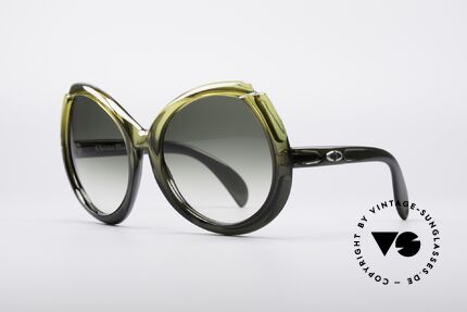 Christian Dior D11 Riesige 70er Brille, RIESENGROSS; typisch 70er & echte Modegeschichte, Passend für Damen