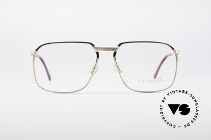 Christian Dior 2489 80er Vintage Brille, elegantes Modell für den kosmopolitischen Herren, Passend für Herren