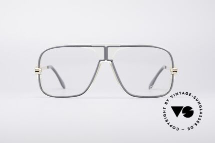 Cazal 628 Old School HipHop Brille, legendärer RUN DMC HipHop Style (Sammlerstück), Passend für Herren