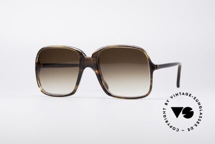 Cazal 609 Old School Sonnenbrille, Szene-Brille aus den späten 70ern - frühen 80er Jahren, Passend für Herren