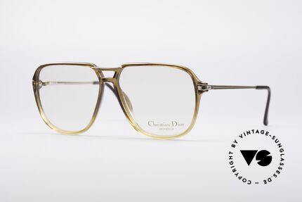 Christian Dior 2296 80er Optyl Brille, vintage Chr. Dior Herren-Brillenfassung von 1985, Passend für Herren