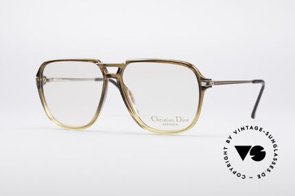 Christian Dior 2296 80er Vintage Monsieur Serie, vintage Chr. Dior Herren-Brillenfassung von 1985, Passend für Herren