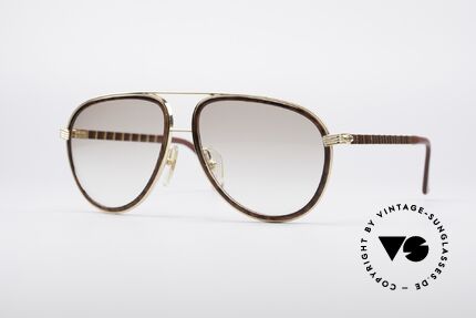 Christian Dior 2526 XLarge Piloten Sonnenbrille, edle Christian Dior vintage Sonnenbrille von 1990, Passend für Herren