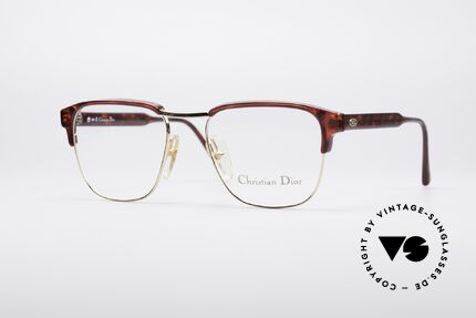 Christian Dior 2570 90er Designer Brille, klassische "Kombi-Brille' von Dior aus den 90ern, Passend für Herren