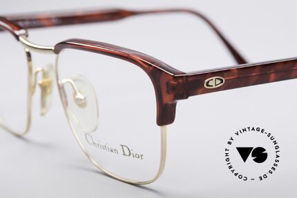 Christian Dior 2570 90er Designer Brille, Top-Qualität und mal eine etwas andere Farbe, Passend für Herren