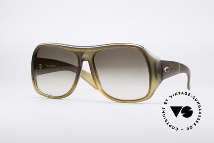 Christian Dior 2000 Monsterbrille 70er, unglaubliche Christian Dior vintage Old School Brille, Passend für Herren