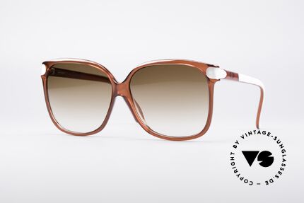 Christian Dior 2284 80er Damen Brille, feminine vintage Chr. Dior Sonnenbrille von 1984, Passend für Damen
