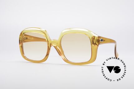 Christian Dior 1206 70er Vintage Brille, zauberhafte Dior Designersonnenbrille aus den 70ern, Passend für Damen