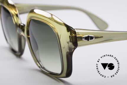 Christian Dior 1206 70er Vintage Brille, aus unglaublichem OPTYL-Material mit 'Mystik-Effekt', Passend für Damen