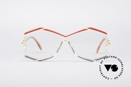 Cazal 180 80er Designerbrille, klarer Rahmen mit tollen ungewöhnlichen Farben, Passend für Damen Cazal 180 80er Designerbrille, klarer Rahmen mit tollen ungewöhnlichen Farben, Passend für Damen
