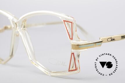 Cazal 172 Kristallklare 80er Brille, ungetragen (wie alle unsere alten vintage CAZALS), Passend für Damen