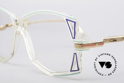 Cazal 172 Kristallklare 80er Brille, ungetragen (wie alle unsere alten vintage CAZALS), Passend für Damen