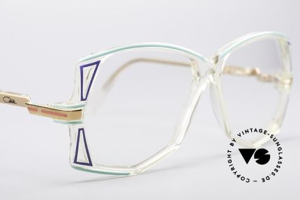Cazal 172 Kristallklare 80er Brille, KEINE RETRObrille; sondern ein Original von 1987!!, Passend für Damen