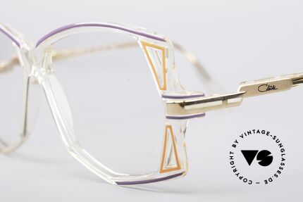 Cazal 172 Kristallklare 80er Brille, ungetragen (wie alle unsere alten vintage CAZALS), Passend für Damen