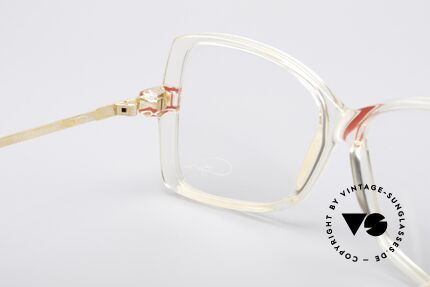 Cazal 175 Echt 80er Vintage Brille, orig. Demogläser können beliebig ersetzt werden, Passend für Damen