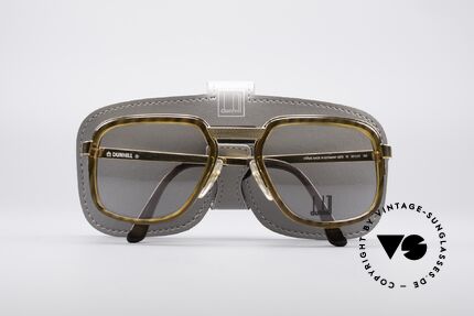 Dunhill 6073 Vergoldete 80er Brille Herren, KEINE RETROBRILLE, sondern ein altes 80er Original, Passend für Herren