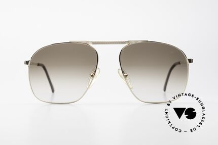 Dunhill 6046 Alte 80er Luxus Herrenbrille, extrem elegante Dunhill Herren-Sonnenbrille von 1987, Passend für Herren