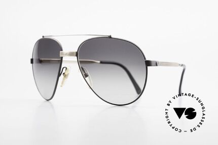 Dunhill 6023 80er Luxus Sonnenbrille Herren, Federgelenk im Nasensteg (optimale Passform), Passend für Herren