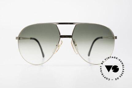 Dunhill 6042 80er Luxus Pilotenbrille Herren, edle 80er Jahre DUNHILL Designer-Sonnenbrille, Passend für Herren