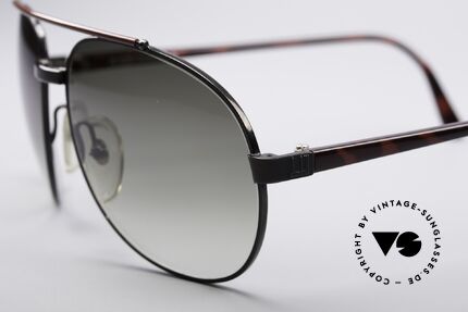 Dunhill 6070 90er Luxus Herren Sonnenbrille, flexible Fassung (Comfort-Fit); Top-Passform, Passend für Herren