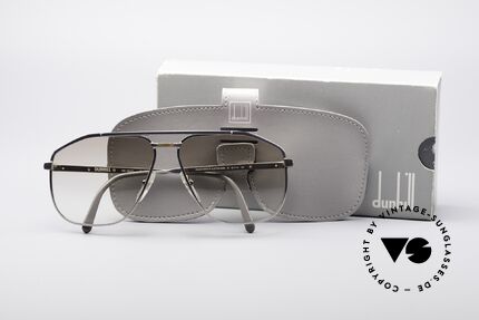 Dunhill 6096 Titanium Fassung 18kt Echtgold, KEINE Retrobrille; ein kostbares altes Original von 1990, Passend für Herren
