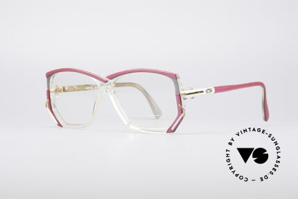 Cazal 197 80er Vintage Designerbrille, unverwechselbares Designerstück in KLEINER Größe, Passend für Damen