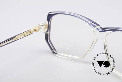 Cazal 197 80er Vintage Designerbrille, die Demogläser können durch optische ersetzt werden, Passend für Damen
