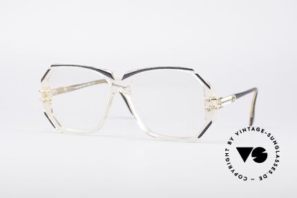 Cazal 169 Vintage Designer Brille, extravagante vintage Designer-Brillenfassung von Cazal, Passend für Damen