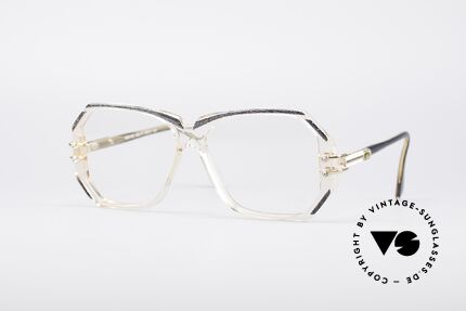 Cazal 169 Kleine Designer Brille, extravagante vintage Designer-Brillenfassung von Cazal, Passend für Damen