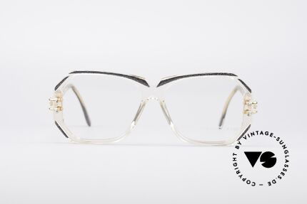 Cazal 169 Kleine Designer Brille, 1989/90 (Frame Germany) gefertigt, KLEINE Gr. 54-13, Passend für Damen