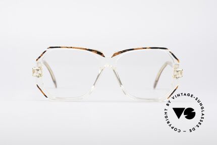 Cazal 169 Vintage Designer Brille, 1989/90 (Frame W.Germany) gefertigt, MEDIUM Gr. 56-14, Passend für Damen