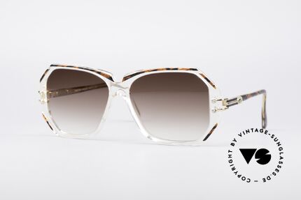 Cazal 169 Vintage Designerstück, extravagante vintage Designer-Sonnenbrille von Cazal, Passend für Damen