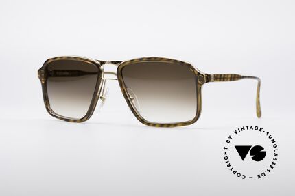 Dunhill 6078 80er Herren Sonnenbrille, sehr markante Dunhill vintage Sonnenbrille von 1989, Passend für Herren