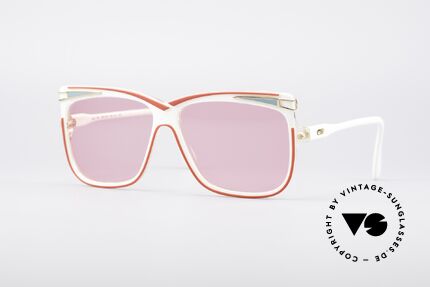 Cazal 168 Pinke 80er Sonnenbrille, ausgefallenes Design von Cari Zalloni der 80er Jahre, Passend für Damen Cazal 168 Pinke 80er Sonnenbrille, ausgefallenes Design von Cari Zalloni der 80er Jahre, Passend für Damen