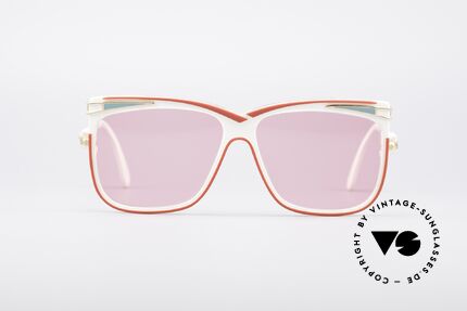 Cazal 168 Pinke 80er Sonnenbrille, puristisch & verspielt zugleich; einfach ein Hingucker, Passend für Damen Cazal 168 Pinke 80er Sonnenbrille, puristisch & verspielt zugleich; einfach ein Hingucker, Passend für Damen