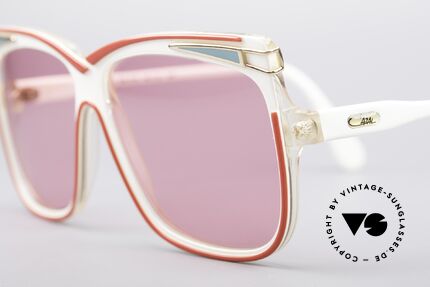 Cazal 168 Pinke 80er Sonnenbrille, ungetragen (wie alle unsere vintage CAZAL Brillen), Passend für Damen Cazal 168 Pinke 80er Sonnenbrille, ungetragen (wie alle unsere vintage CAZAL Brillen), Passend für Damen