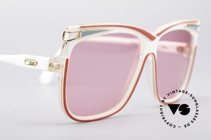 Cazal 168 Pinke 80er Sonnenbrille, KEINE Retromode; ein echtes 1980er Designerstück!, Passend für Damen Cazal 168 Pinke 80er Sonnenbrille, KEINE Retromode; ein echtes 1980er Designerstück!, Passend für Damen