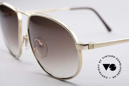 Dunhill 6051 80er Titanium Luxus Brille, unglaublich komfortabel & solide; muss man fühlen!, Passend für Herren