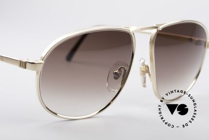 Dunhill 6051 80er Titanium Luxus Brille, distinguiert kultiviert: ein wahres Gentleman Modell, Passend für Herren