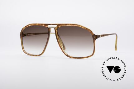 Dunhill 6097 Luxus Herren Sonnenbrille M, vintage Dunhill Sonnenbrille in markanter Pilotenform, Passend für Herren