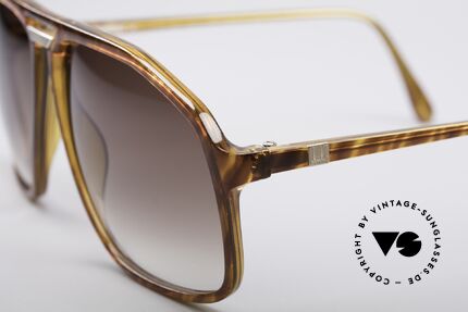 Dunhill 6097 Luxus Herren Sonnenbrille M, edler Farbton & Gläser in einem dunkelbraunen Verlauf, Passend für Herren