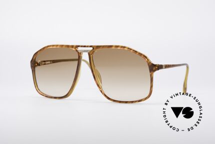 Dunhill 6097 Luxus Herren Sonnenbrille M, vintage Dunhill Sonnenbrille in markanter Pilotenform, Passend für Herren