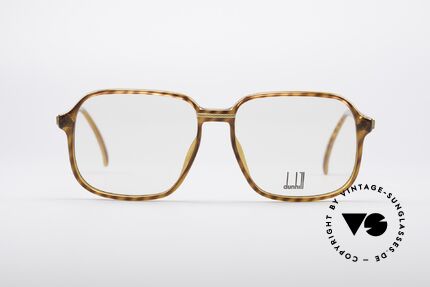 Dunhill 6060 Klassische 80er Brille Vintage, enorm hochwertig, da einzigartiger OPTYL-Rahmen, Passend für Herren