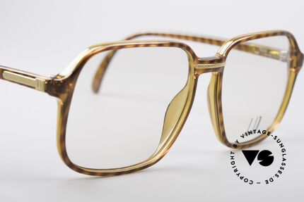 Dunhill 6060 Klassische 80er Brille Vintage, unbenutzt (wie alle unsere alten DUNHILL Originale), Passend für Herren