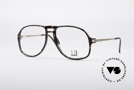 Dunhill 6091 Herren Vintage Aviator Brille, bemerkenswerte Dunhill vintage Brille von 1990, Passend für Herren