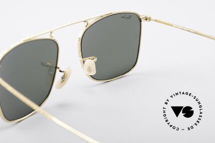 Sonnenbrillen Ray Ban Vintage Rectangle Bausch Lomb USA Brille