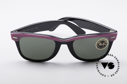Ray Ban Wayfarer I B&L USA Sonnenbrille, ungetragene Rarität; inzwischen ein Sammlerstück, Passend für Damen