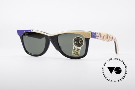 Ray Ban Wayfarer I Olympia 1994 Lillehammer, limitierte B&L USA vintage Wayfarer Sonnenbrille, Passend für Herren und Damen Ray Ban Wayfarer I Olympia 1994 Lillehammer, limitierte B&L USA vintage Wayfarer Sonnenbrille, Passend für Herren und Damen