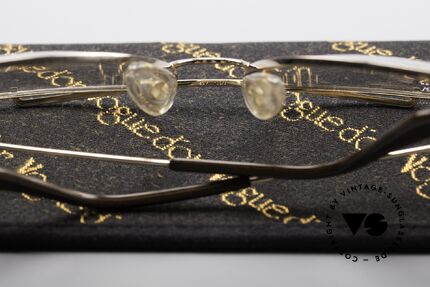 Bausch & Lomb 422 80er Gold Filled Brille, zudem außergewöhnliche Pilotenform in Größe 59°15, Passend für Herren